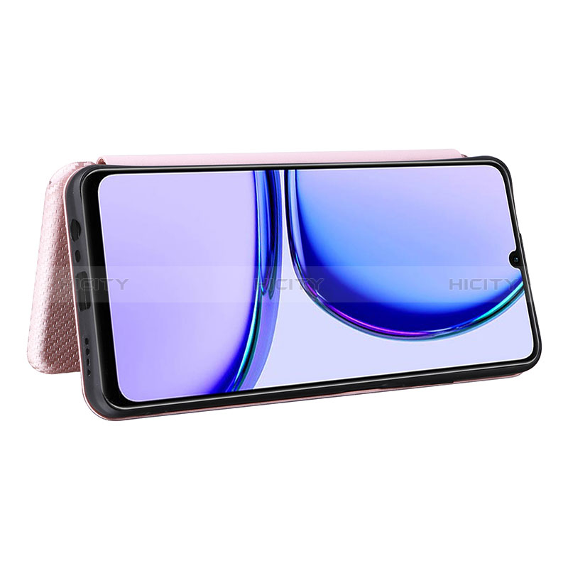 Custodia Portafoglio In Pelle Cover con Supporto L04Z per Realme C53 India