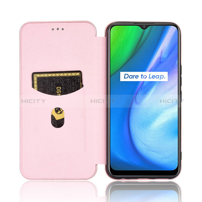 Custodia Portafoglio In Pelle Cover con Supporto L04Z per Realme Q2i 5G