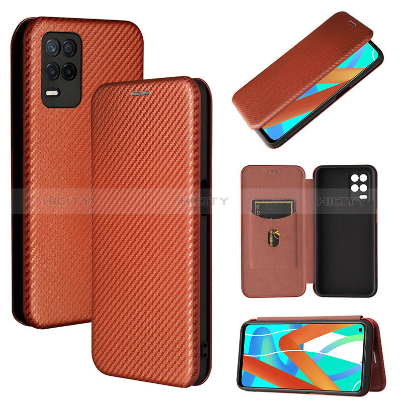 Custodia Portafoglio In Pelle Cover con Supporto L04Z per Realme V13 5G