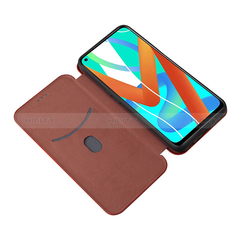 Custodia Portafoglio In Pelle Cover con Supporto L04Z per Realme V13 5G