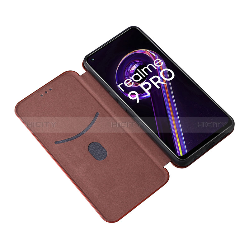 Custodia Portafoglio In Pelle Cover con Supporto L04Z per Realme V25 5G