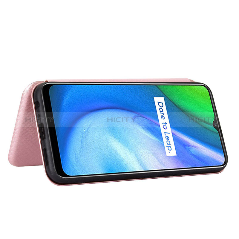 Custodia Portafoglio In Pelle Cover con Supporto L04Z per Realme V3 5G