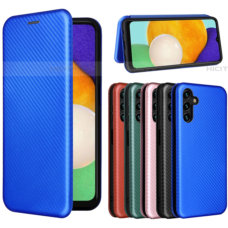 Custodia Portafoglio In Pelle Cover con Supporto L04Z per Samsung Galaxy A04s