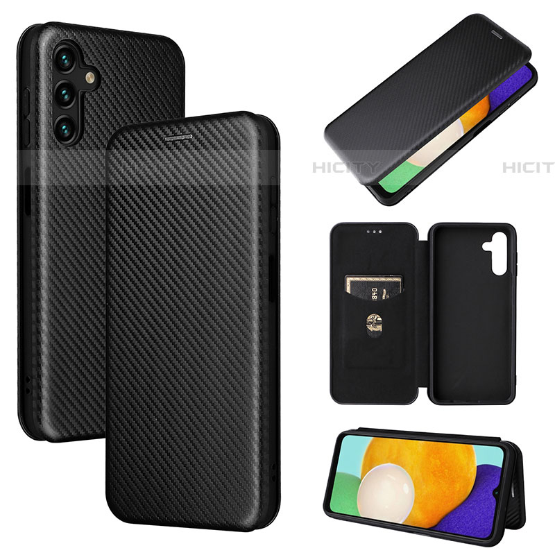 Custodia Portafoglio In Pelle Cover con Supporto L04Z per Samsung Galaxy A04s