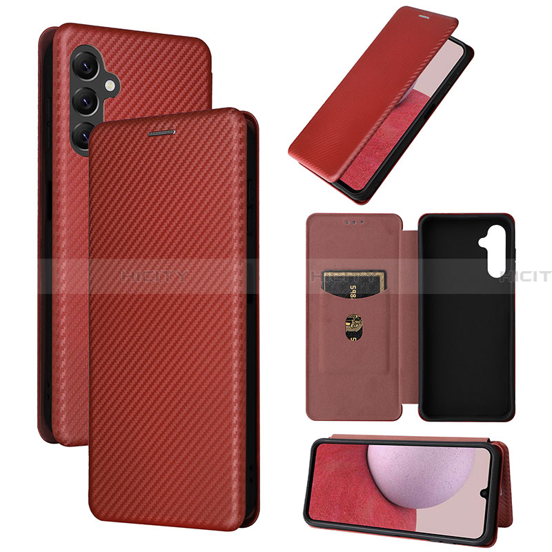 Custodia Portafoglio In Pelle Cover con Supporto L04Z per Samsung Galaxy A14 4G