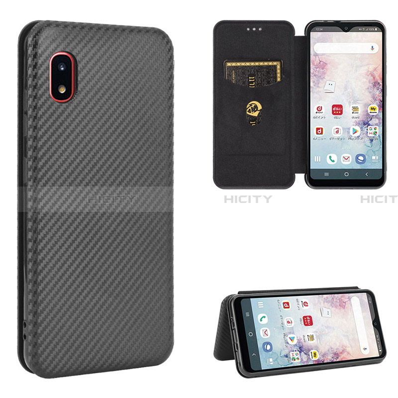 Custodia Portafoglio In Pelle Cover con Supporto L04Z per Samsung Galaxy A20 SC-02M SCV46