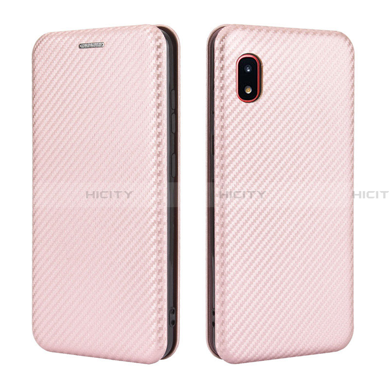 Custodia Portafoglio In Pelle Cover con Supporto L04Z per Samsung Galaxy A20 SC-02M SCV46