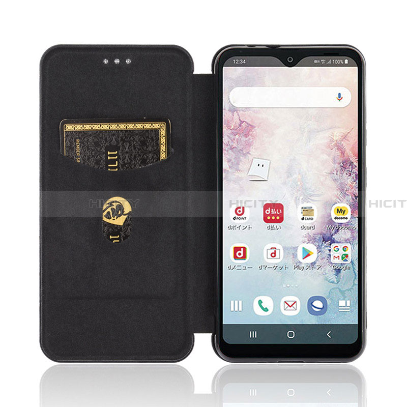 Custodia Portafoglio In Pelle Cover con Supporto L04Z per Samsung Galaxy A20 SC-02M SCV46