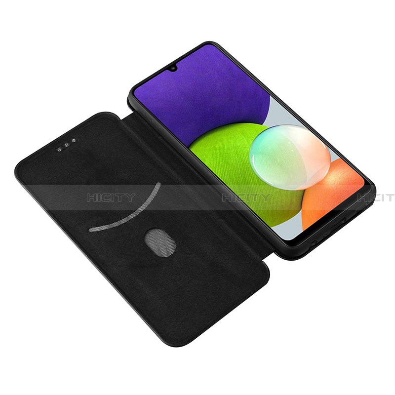 Custodia Portafoglio In Pelle Cover con Supporto L04Z per Samsung Galaxy A22 4G