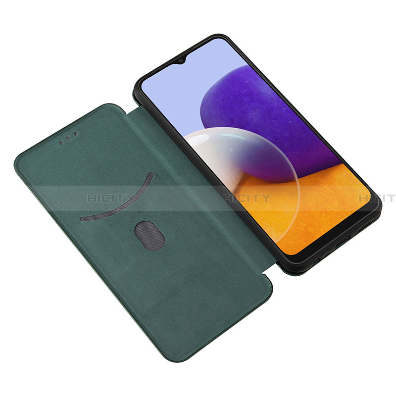 Custodia Portafoglio In Pelle Cover con Supporto L04Z per Samsung Galaxy A22 5G