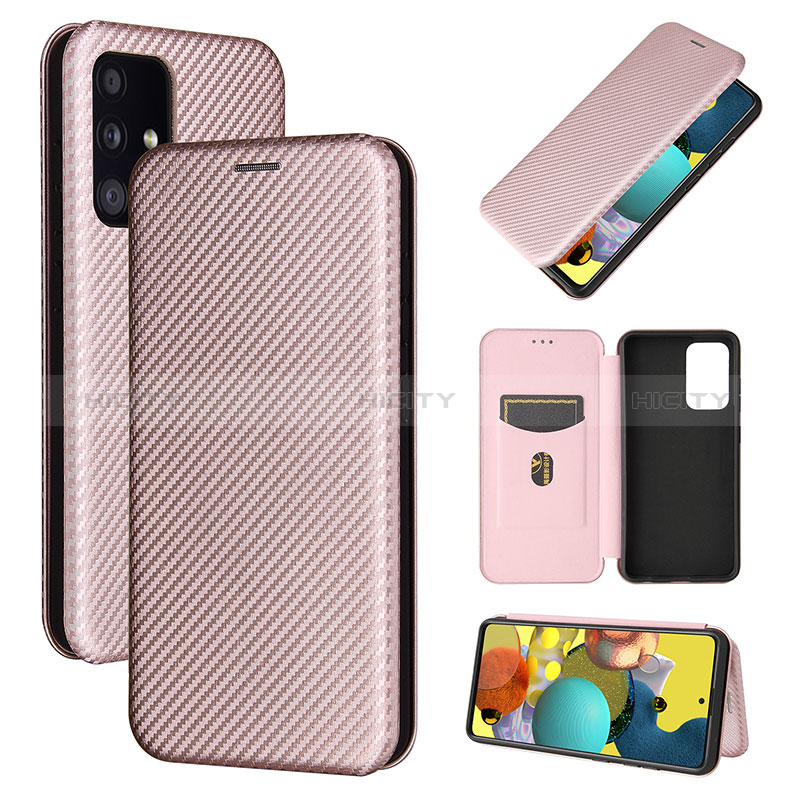 Custodia Portafoglio In Pelle Cover con Supporto L04Z per Samsung Galaxy A52s 5G