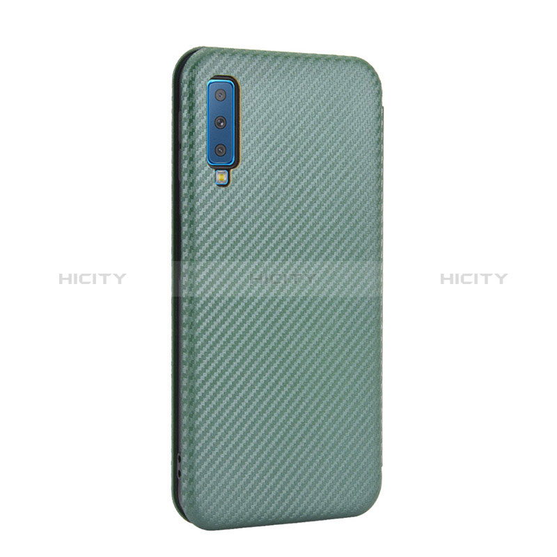 Custodia Portafoglio In Pelle Cover con Supporto L04Z per Samsung Galaxy A7 (2018) A750