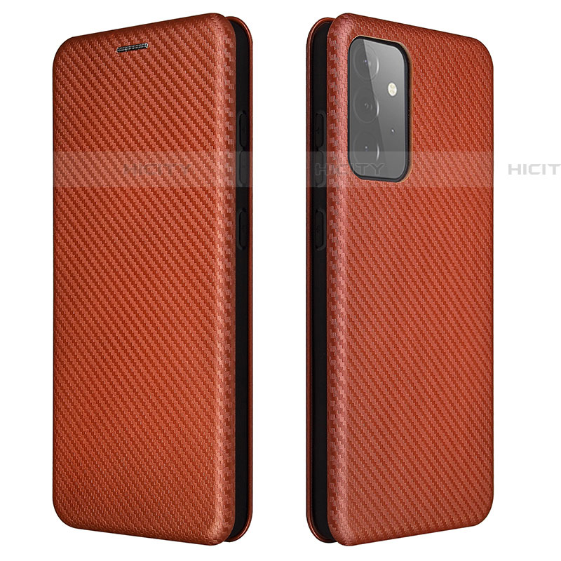 Custodia Portafoglio In Pelle Cover con Supporto L04Z per Samsung Galaxy A72 5G