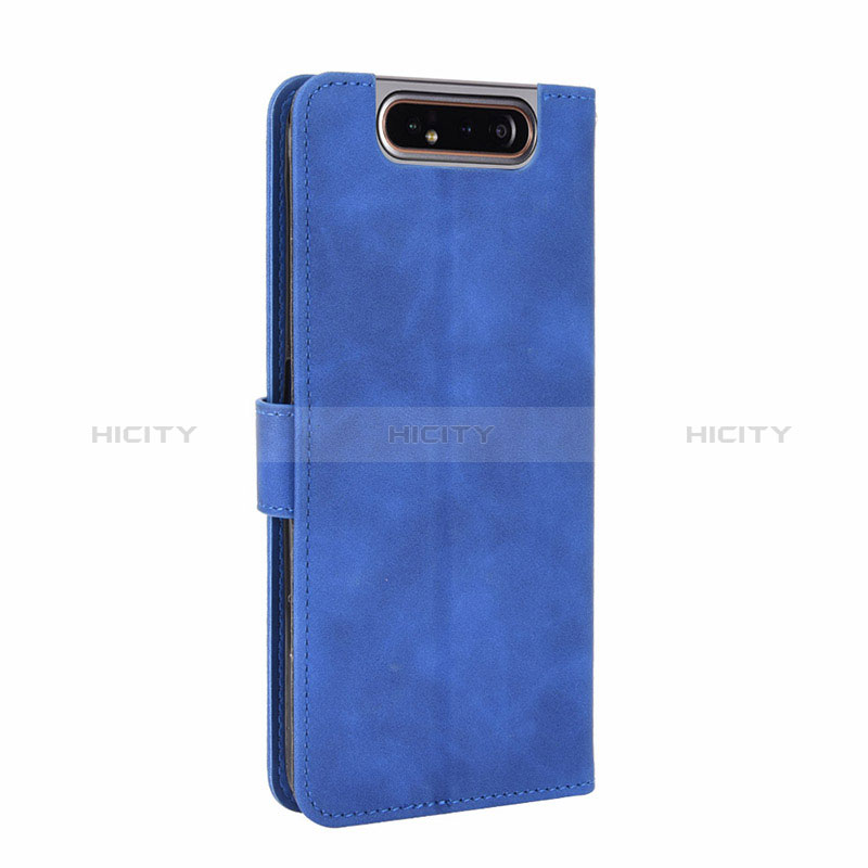 Custodia Portafoglio In Pelle Cover con Supporto L04Z per Samsung Galaxy A80