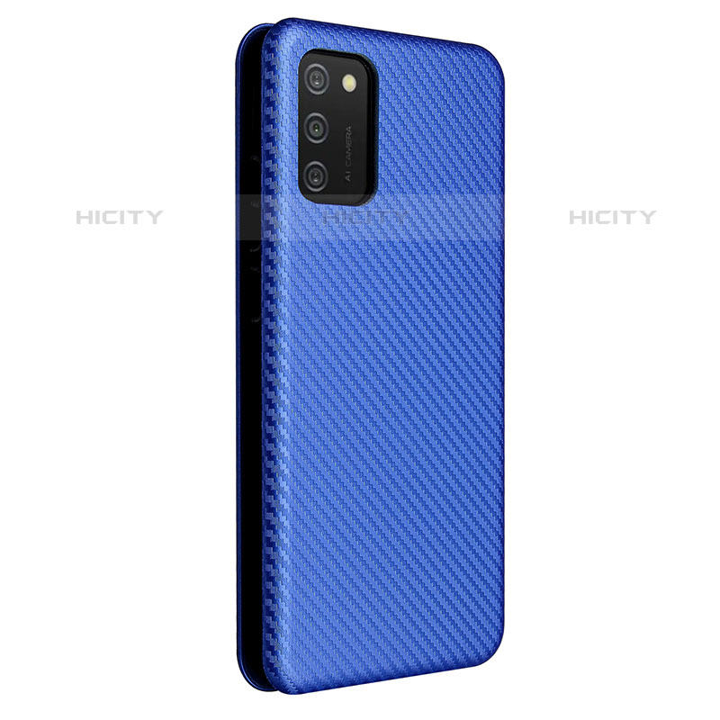 Custodia Portafoglio In Pelle Cover con Supporto L04Z per Samsung Galaxy M02s