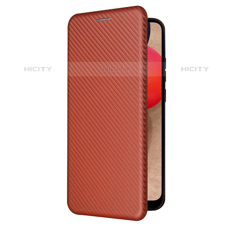 Custodia Portafoglio In Pelle Cover con Supporto L04Z per Samsung Galaxy M02s