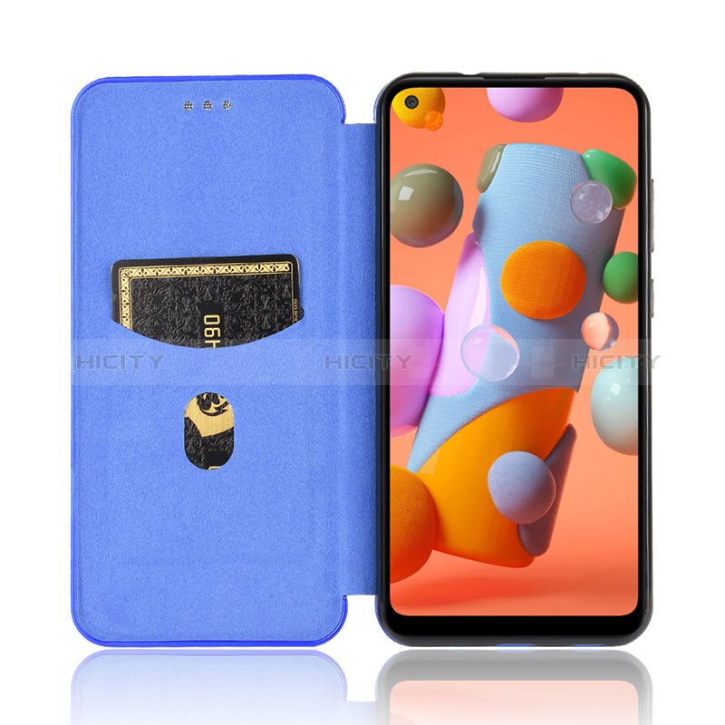 Custodia Portafoglio In Pelle Cover con Supporto L04Z per Samsung Galaxy M11