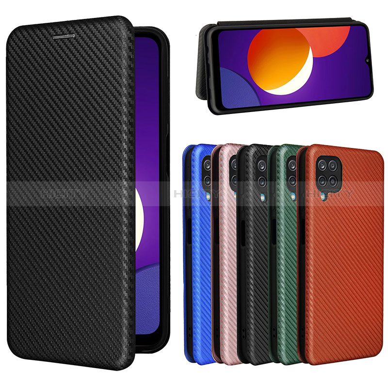 Custodia Portafoglio In Pelle Cover con Supporto L04Z per Samsung Galaxy M12