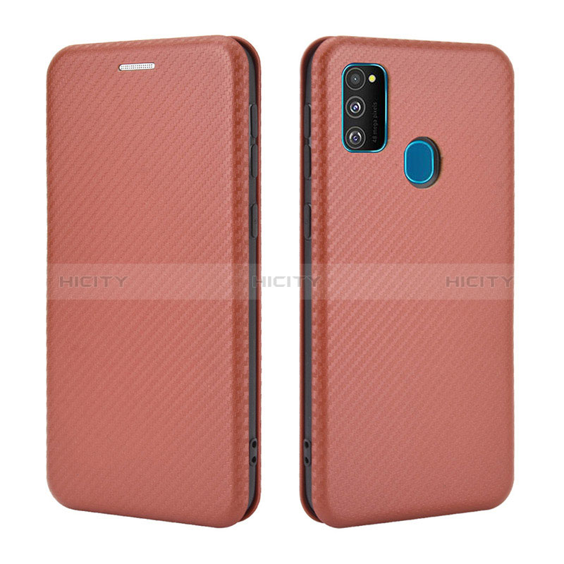 Custodia Portafoglio In Pelle Cover con Supporto L04Z per Samsung Galaxy M21