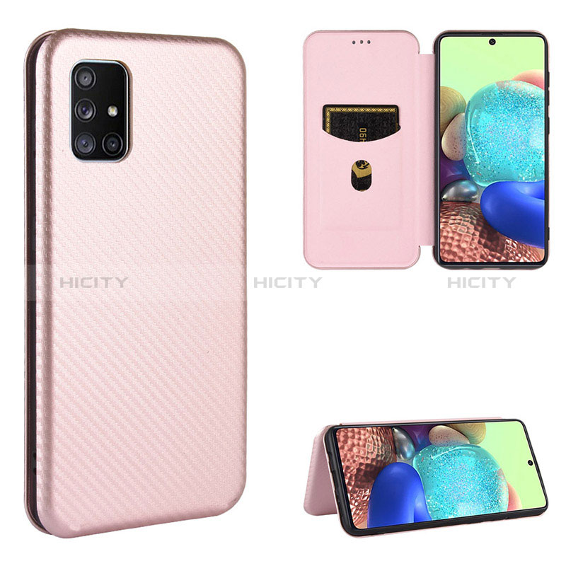 Custodia Portafoglio In Pelle Cover con Supporto L04Z per Samsung Galaxy M51