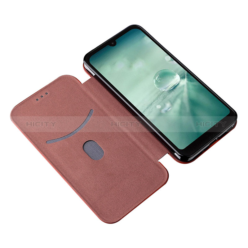 Custodia Portafoglio In Pelle Cover con Supporto L04Z per Sharp Aquos wish