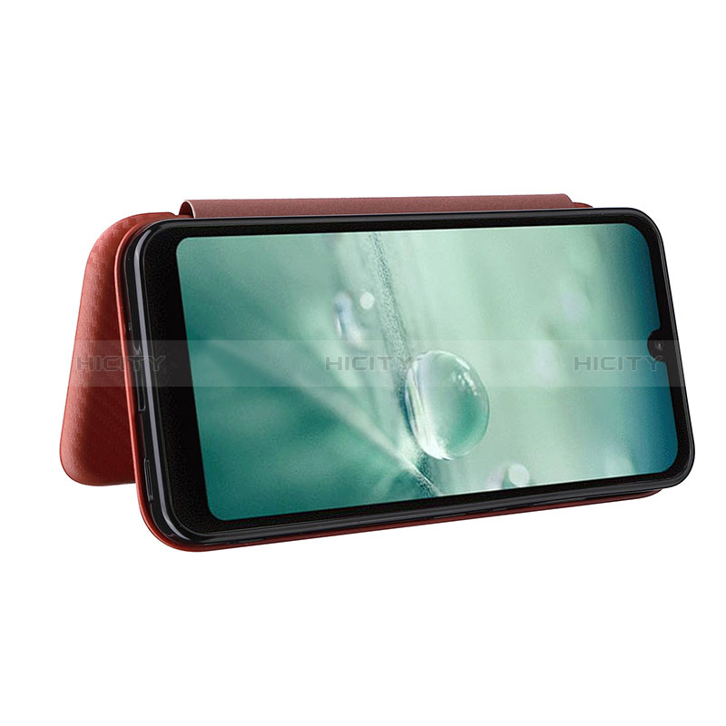 Custodia Portafoglio In Pelle Cover con Supporto L04Z per Sharp Aquos wish2