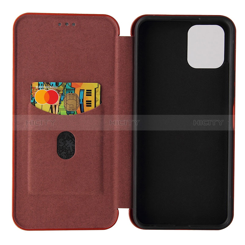 Custodia Portafoglio In Pelle Cover con Supporto L04Z per Vivo Y72 India