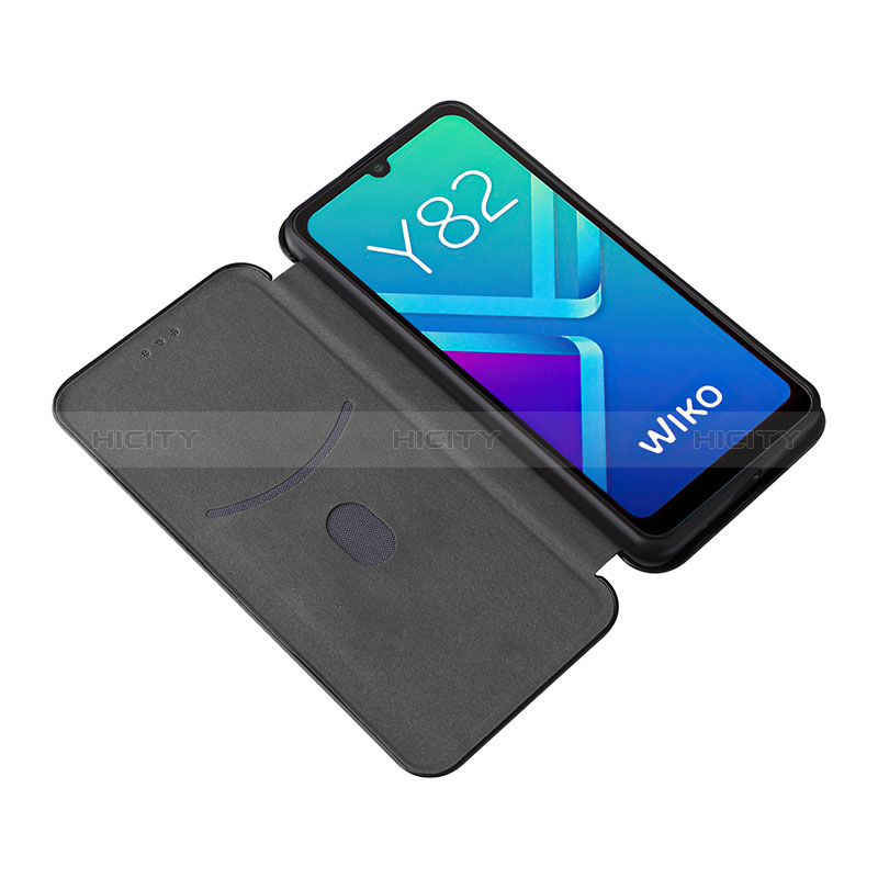 Custodia Portafoglio In Pelle Cover con Supporto L04Z per Wiko Y82