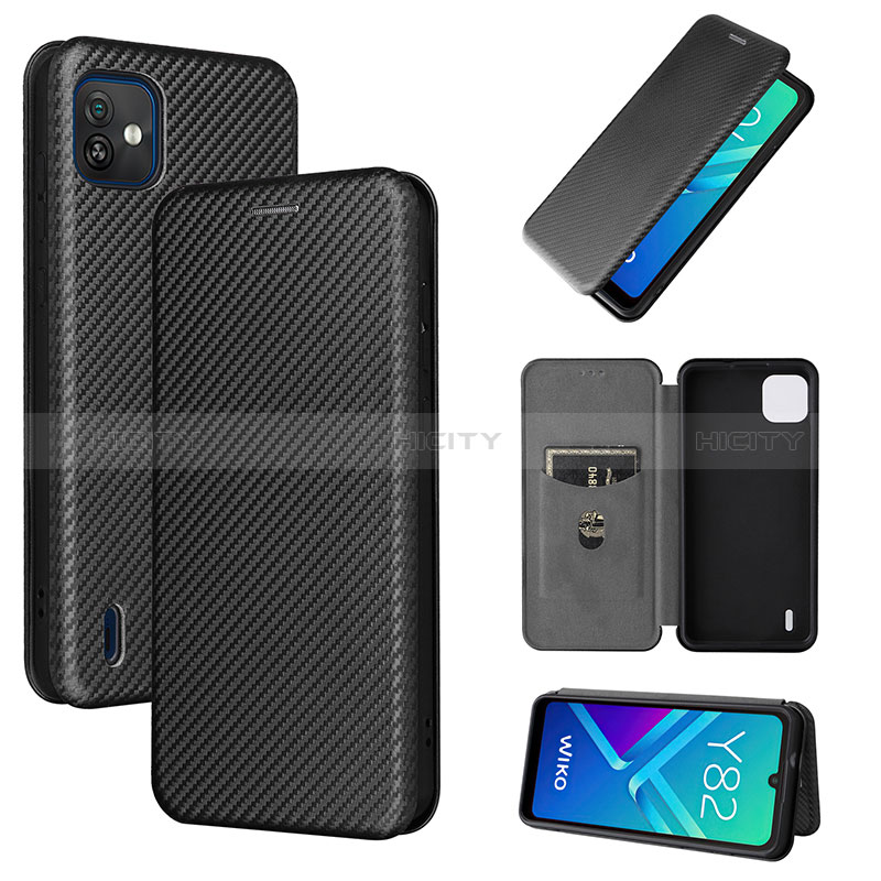 Custodia Portafoglio In Pelle Cover con Supporto L04Z per Wiko Y82