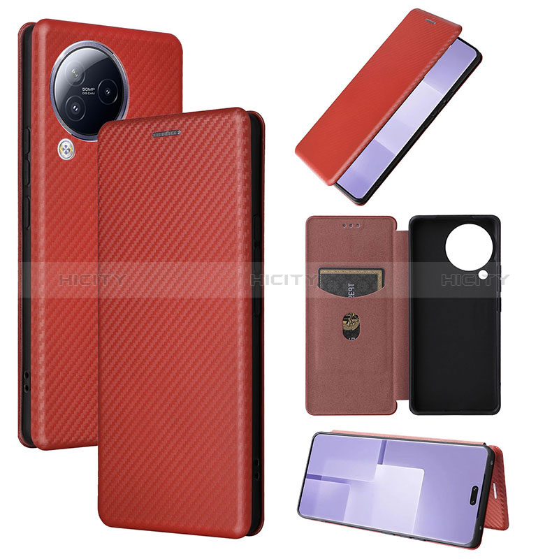 Custodia Portafoglio In Pelle Cover con Supporto L04Z per Xiaomi Civi 3 5G