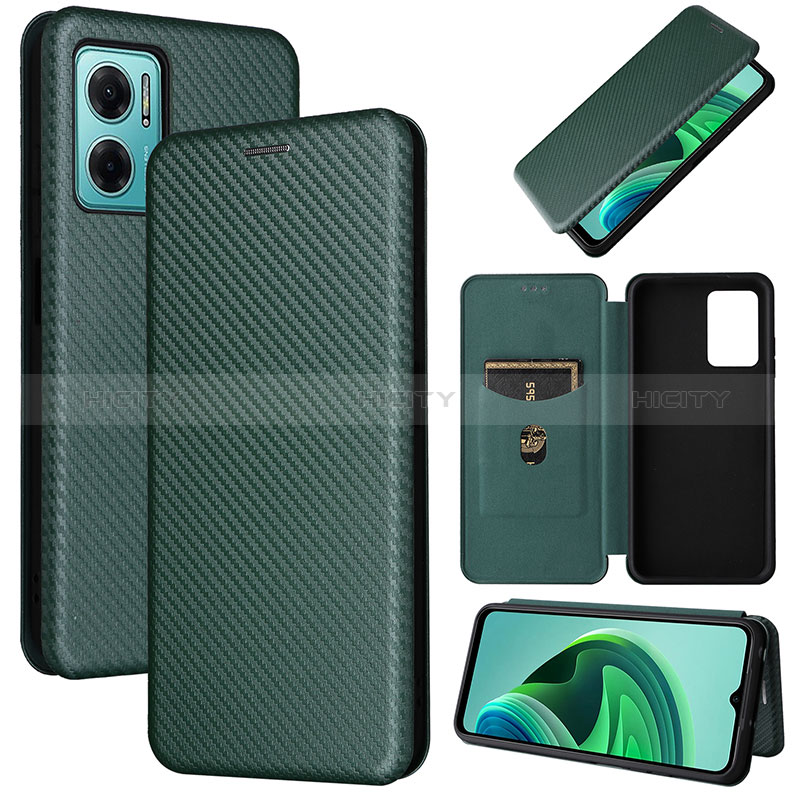 Custodia Portafoglio In Pelle Cover con Supporto L04Z per Xiaomi Redmi 10 5G