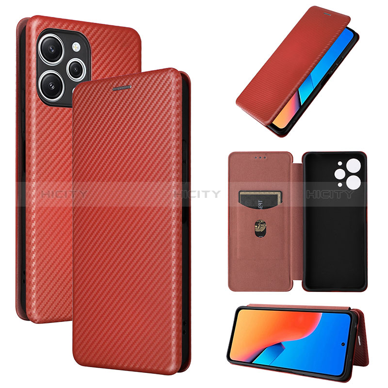 Custodia Portafoglio In Pelle Cover con Supporto L04Z per Xiaomi Redmi 12 4G