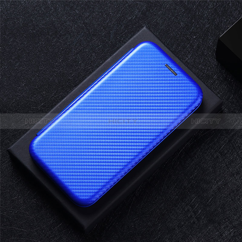 Custodia Portafoglio In Pelle Cover con Supporto L04Z per Xiaomi Redmi 12 4G Blu