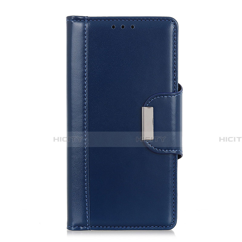 Custodia Portafoglio In Pelle Cover con Supporto L05 per Huawei Honor Play4T Pro Blu