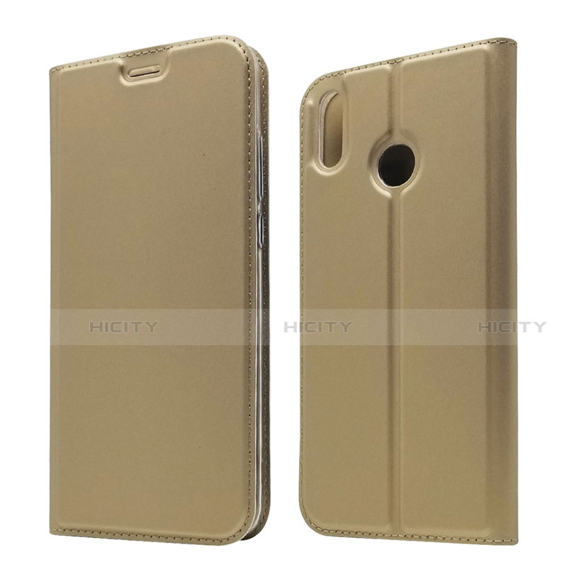 Custodia Portafoglio In Pelle Cover con Supporto L05 per Huawei Honor V10 Lite Oro