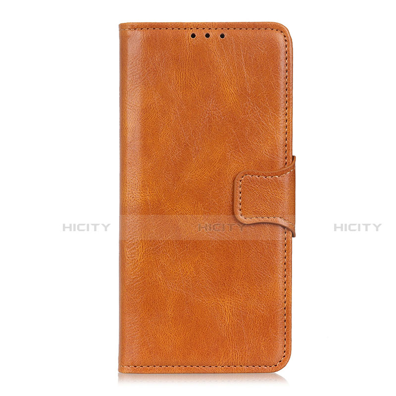 Custodia Portafoglio In Pelle Cover con Supporto L05 per Motorola Moto Edge Arancione