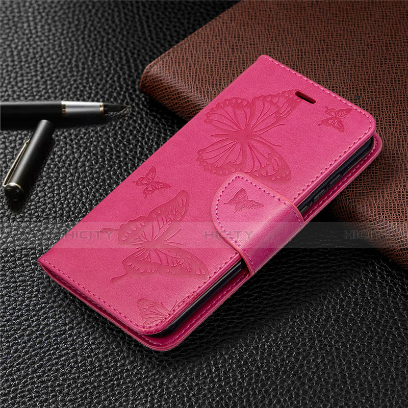 Custodia Portafoglio In Pelle Cover con Supporto L05 per Nokia 1.3 Rosa Caldo