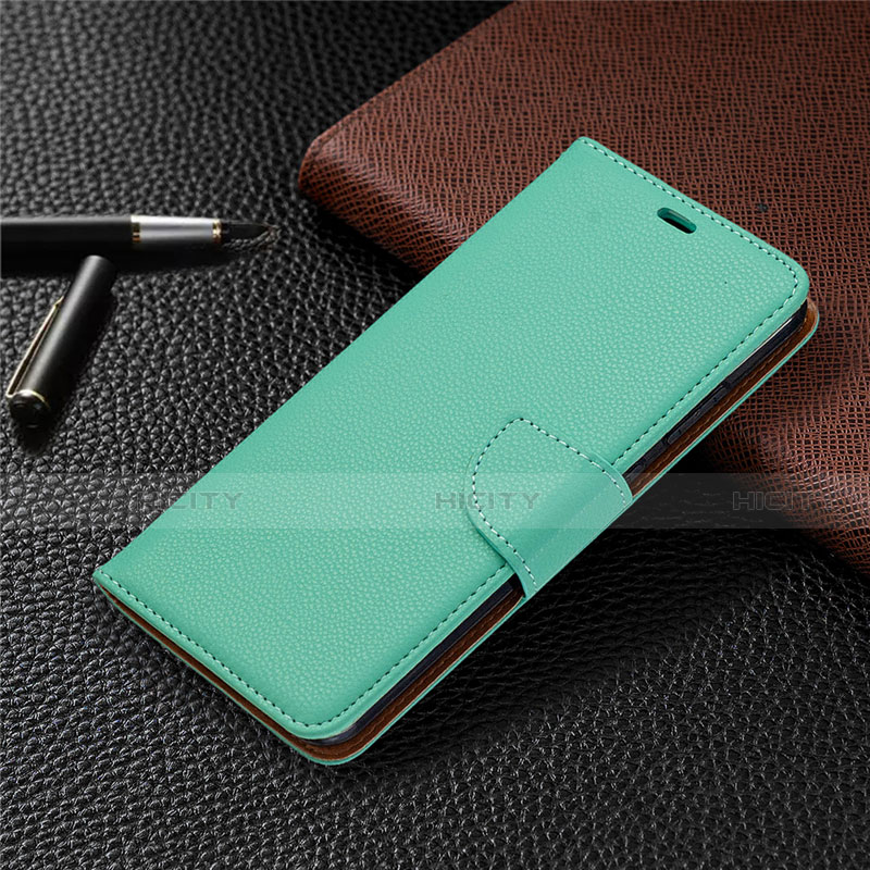 Custodia Portafoglio In Pelle Cover con Supporto L05 per Nokia 5.3 Verde