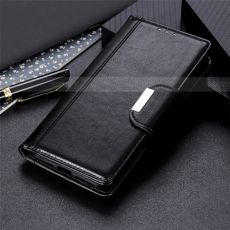 Custodia Portafoglio In Pelle Cover con Supporto L05 per Oppo A91 Nero