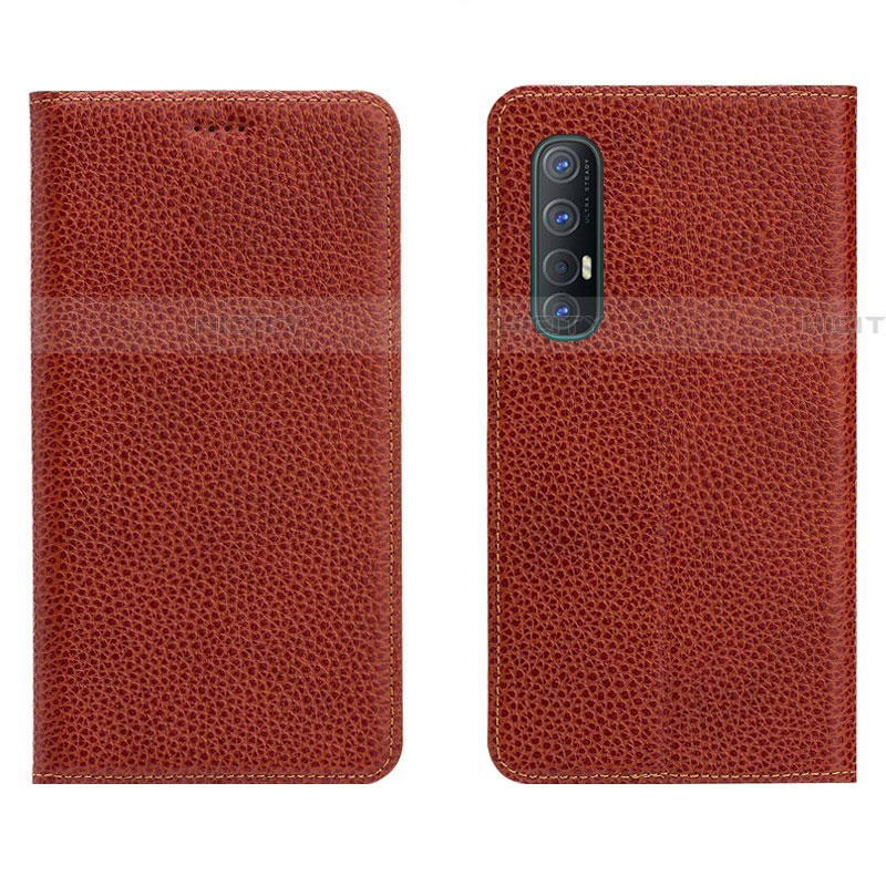 Custodia Portafoglio In Pelle Cover con Supporto L05 per Oppo Reno3 Pro