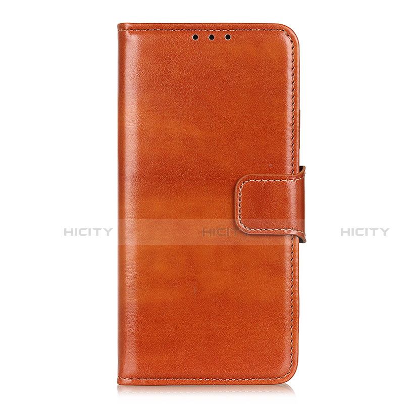 Custodia Portafoglio In Pelle Cover con Supporto L05 per Oppo Reno4 F Arancione