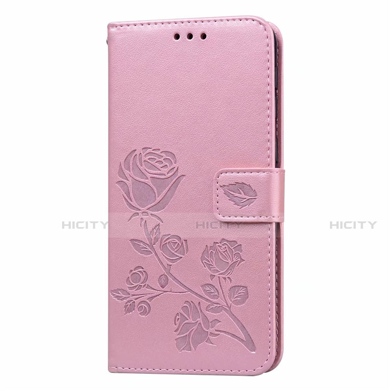 Custodia Portafoglio In Pelle Cover con Supporto L05 per Samsung Galaxy M31 Prime Edition Rosa