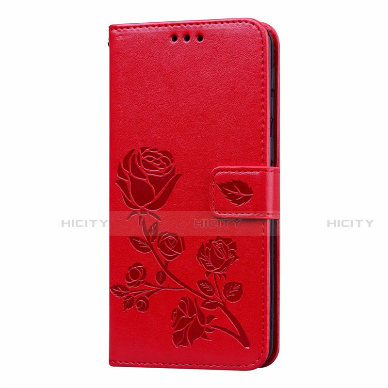 Custodia Portafoglio In Pelle Cover con Supporto L05 per Samsung Galaxy M31 Rosso