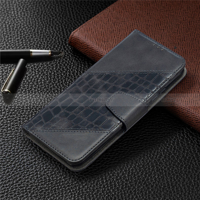 Custodia Portafoglio In Pelle Cover con Supporto L05 per Xiaomi Redmi 10A 4G Nero