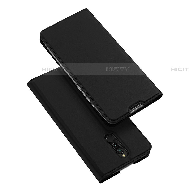 Custodia Portafoglio In Pelle Cover con Supporto L05 per Xiaomi Redmi 8 Nero