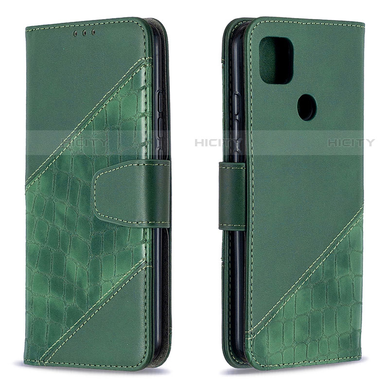 Custodia Portafoglio In Pelle Cover con Supporto L05 per Xiaomi Redmi 9 India