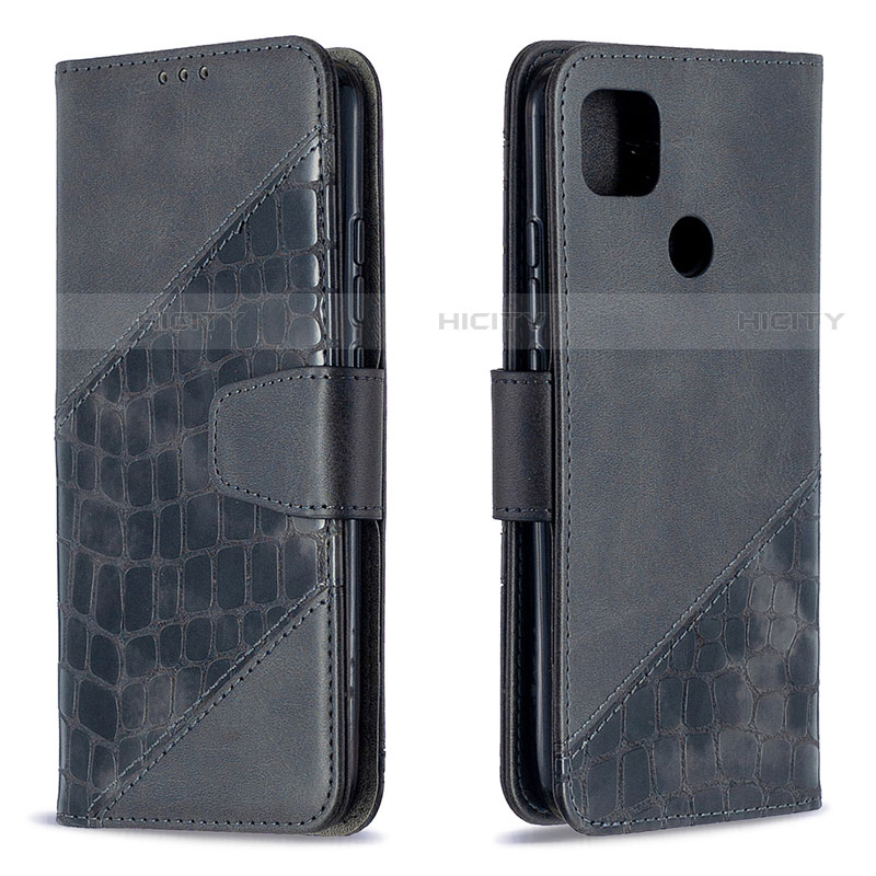 Custodia Portafoglio In Pelle Cover con Supporto L05 per Xiaomi Redmi 9 India