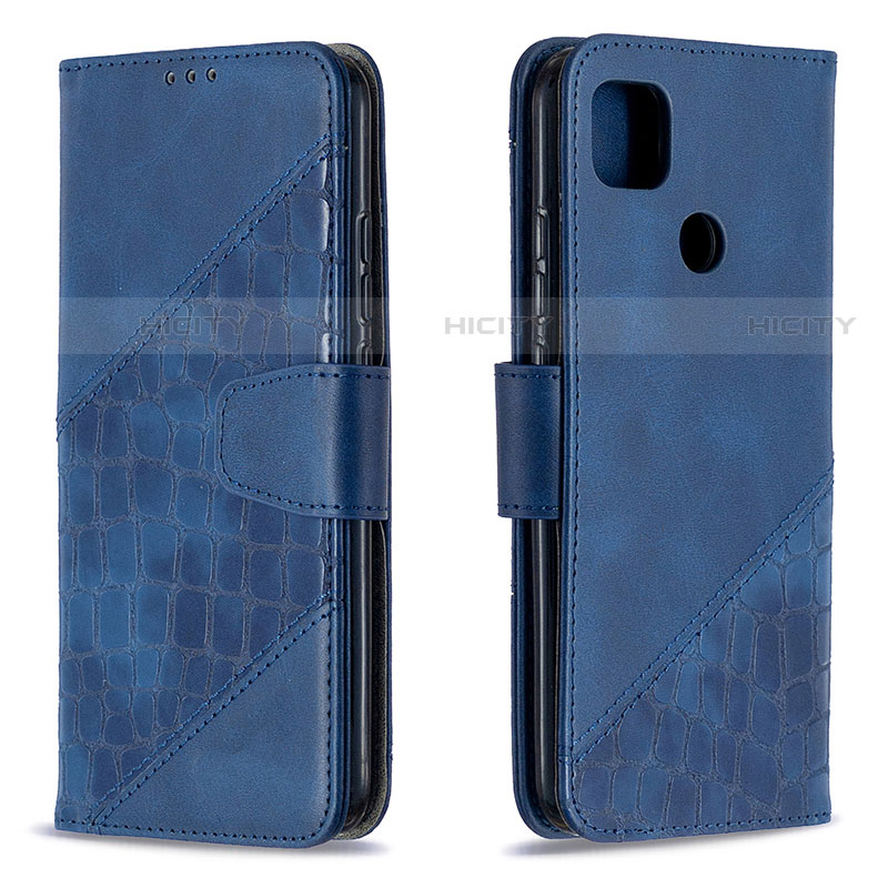 Custodia Portafoglio In Pelle Cover con Supporto L05 per Xiaomi Redmi 9 India