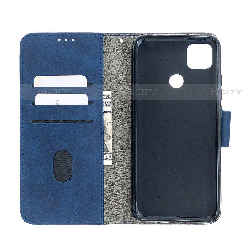 Custodia Portafoglio In Pelle Cover con Supporto L05 per Xiaomi Redmi 9 India