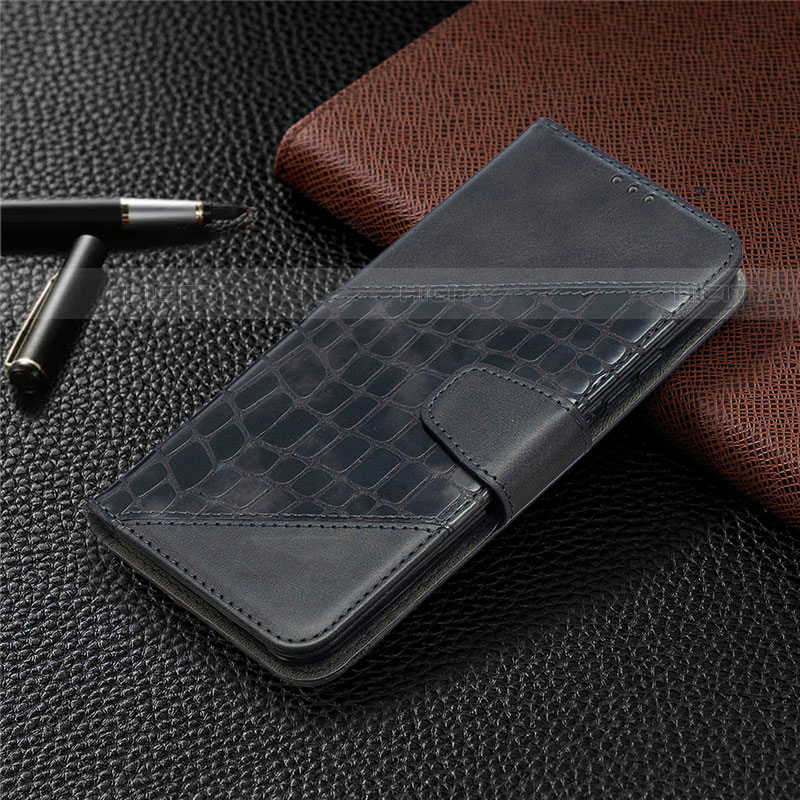 Custodia Portafoglio In Pelle Cover con Supporto L05 per Xiaomi Redmi 9 India Nero